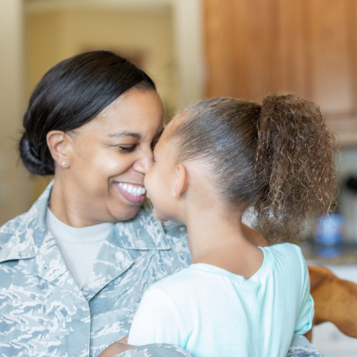 Veteran and daughter